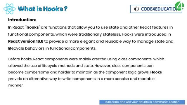 React Tutorial In Hindi #27: React Hooks Lifecycle Method | React Hooks | React JS Tutorial In Hind смотреть онлайн