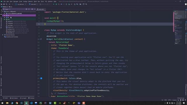 Exploring Project Directories | Flutter Tutorial Series смотреть онлайн