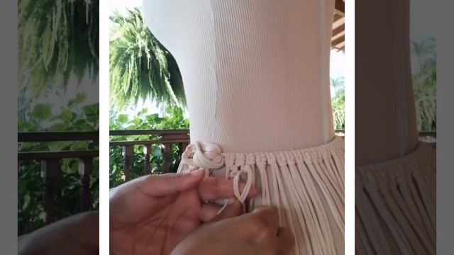 Salida de baño macrame @primitiva.artemacrame смотреть онлайн