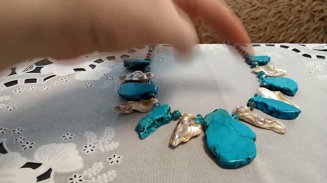 KONOVA SVETLANA. ПЕРЕДЕЛКИ. Эффектно: бирюза с золотым цветом на белом и черном. Переделки. смотреть онлайн