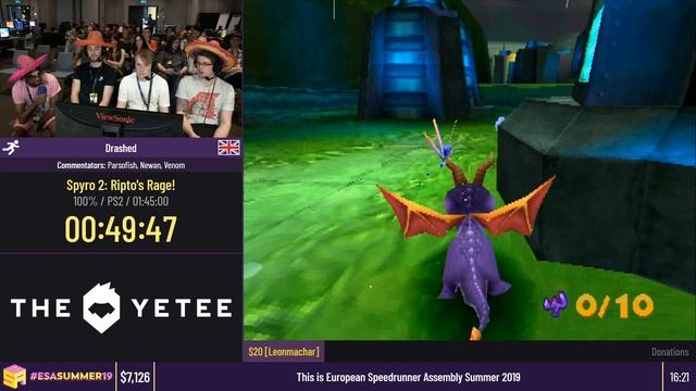 Spyro 2: Ripto's Rage! [100%] by Drashed - #ESASummer19 смотреть онлайн