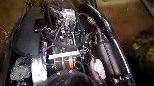 Запуск снегохода Стелс после замены обгонной муфты