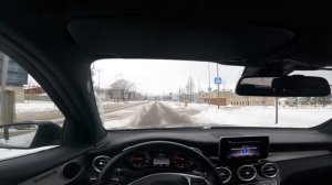 Day drive Mercedes-Benz GLC 250 (X253) 4matic SUV POV