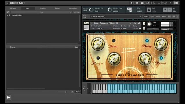 Indie Fingers Vol. 4 Acoustic Guitar Sample Library for Native Instruments Kontakt - Live Snippet смотреть онлайн