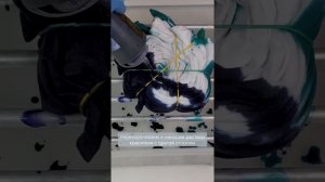 Окрашивание футболки тай-дай красителями DROP