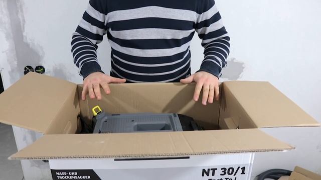 Обзор пылесоса Karcher NT 30/1 Tact Te L смотреть онлайн