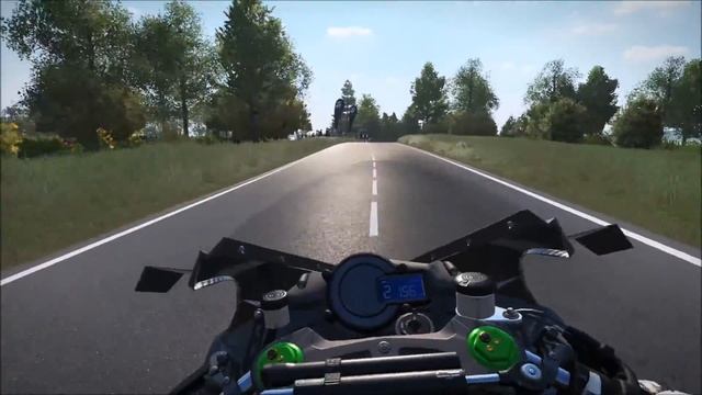 Ride 2. Аналог легендарной трассы Остров Мэн на KAWASAKI NINJA H2R.