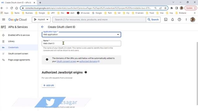How to create OAuth 2.0 client id and client secret in Google developer console смотреть онлайн