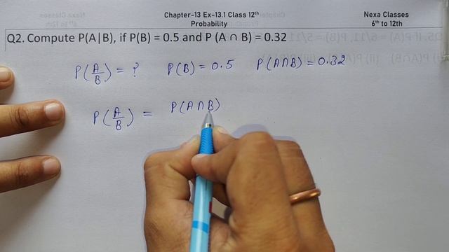 Class 12 Ex 13.1 Q2 Math | Chapter13 Class12 Math | Probability | Ex 13.1 Q2 Class 12 | Nexa смотреть онлайн