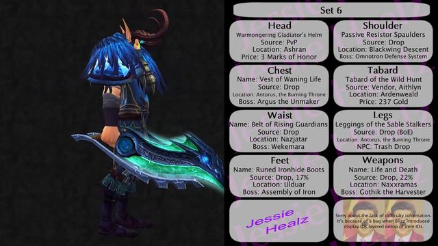 Jessiehealz - 10 Cool Demon Hunter Transmog Sets SL#1 смотреть онлайн