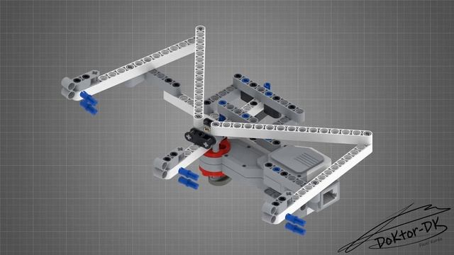 Шагающий робот. Инструкции по сборке. LEGO EV3. смотреть онлайн