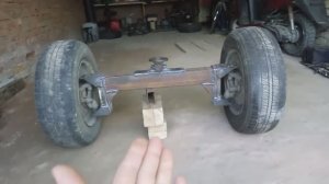 Передняя балка на самодельный минитрактор.