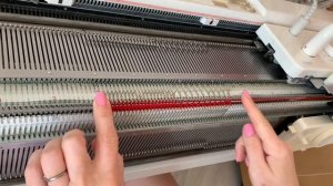 Репс на вязальной машине || с простым разбором