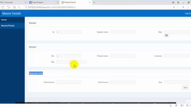 Oracle APEX - Master Details смотреть онлайн