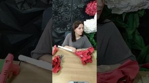 Гвоздика из фоамирана. Школа Светланы Копцевой