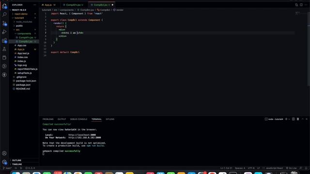 Tutorial 4 - React Functional And Class Component || React Js Beginner Tutorial Hindi 2023 смотреть онлайн