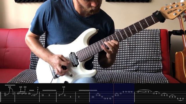 Sam Vallen - Dream the Dead First Guitar Solo (and tab!) смотреть онлайн