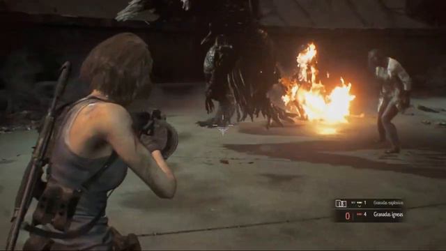 Resident Evil 3 Remake - Parte 12: Nemesis vs Jill - Round 2 (3,4,5,6) смотреть онлайн