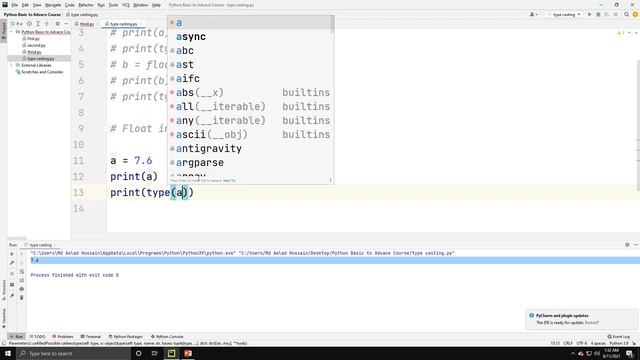 Type Casting in Python | Python Basic To Advance Full Course In Bangla | Part-05 смотреть онлайн