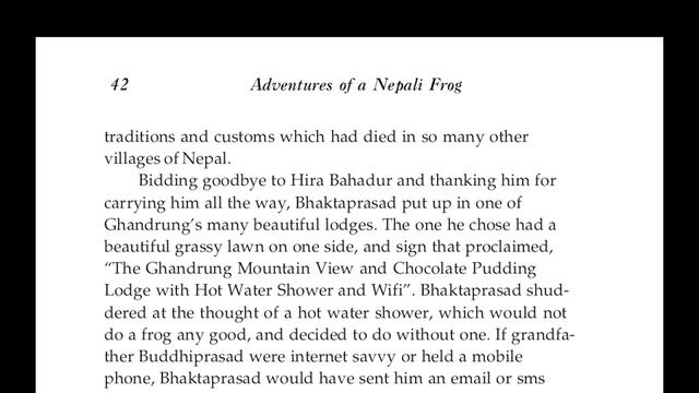 Adventures of a Nepali Frog: Chapter 10 "Checking out Machhapuchharay" смотреть онлайн