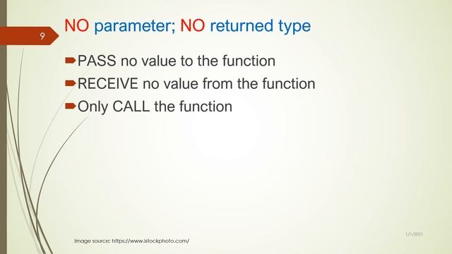 Lecture | Function - parameters and its returned type смотреть онлайн