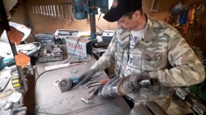 Самодельный глушитель на мини джип из мотороллера муравей.