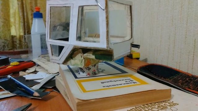 Красний МТЗ из бумаги, картона/The Krasny MTZ, paper, cardboard смотреть онлайн