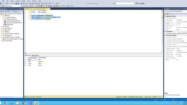 Bing Lecture - Learn SQL from Real Jobs : Inner Join, Outer Join and Self Join смотреть онлайн