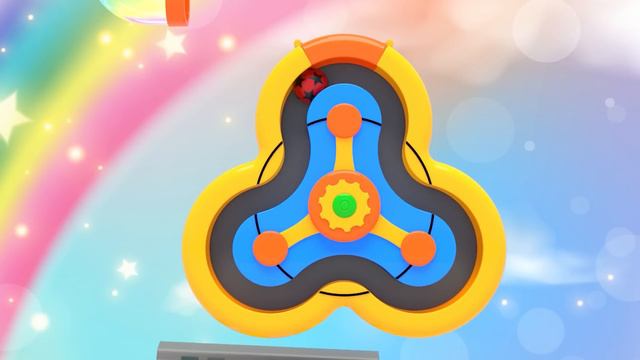 Color squishy ball Finger Family & Hickory Dickory Dock Nursery Rhymes & Kids Songs | Kindergarten смотреть онлайн