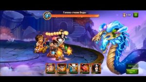 Хроники Хаоса. Мобильная. #442. Школа Гидры 8. Джу-Моджо. Кошмарная Гидра