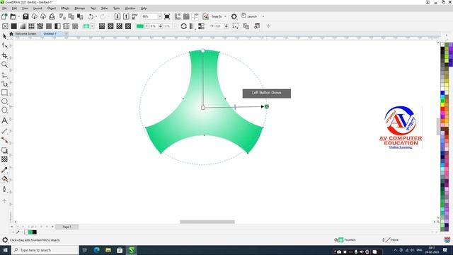Corel Draw Tutorial | coreldraw pattern design tutorial || How To Make Pattern In CorelDRAW 2022 смотреть онлайн