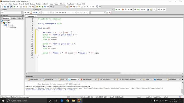 C++ Tutorial for Beginners 9 - C++ For Loop | Loops in C++ смотреть онлайн