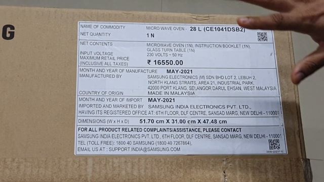 Samsung 28 L Smart Microwave Oven (CE1041DSB2/TL, SlimFry) | Guidance & Demo | TechTonicsHindi смотреть онлайн