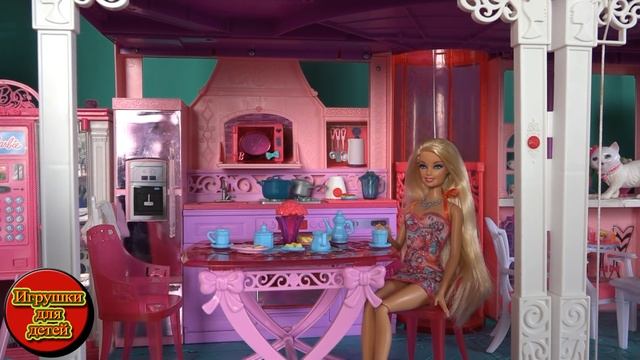Злая Королева Отрезает Барби Волосы Мультик Куклами Барби Дом мечты Коварный план королевы