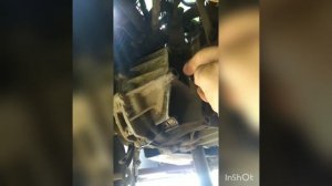 Ремонт оторванных шпилек подушки и кронштейна КПП лада Гранта