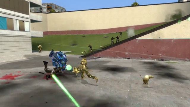 UNSC Vs Covenant Vs Flood | Garry's Mod Ai Battles #4 смотреть онлайн