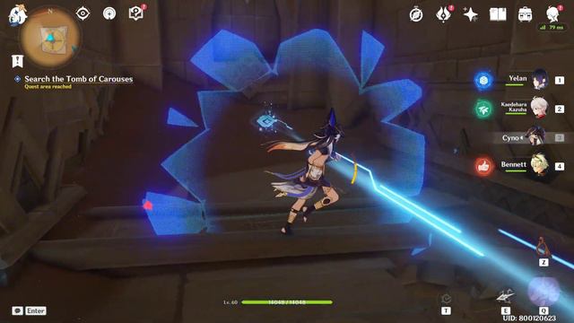 Desert Remembrance: Soheil's Wish Walkthrough | Search The Tomb Of Carouses Guide | Genshin Impact смотреть онлайн