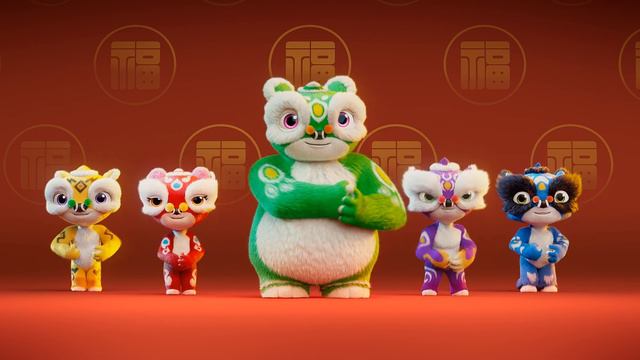 LION DANCE MV - GONG XI FA CAI 恭喜发财五福来 ( Silver Ant ) смотреть онлайн