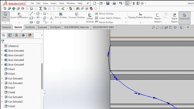 Cylinder Head Tutorial #16 | Two Stroke Engine | Solidworks Tutorial | CAD Tutorial смотреть онлайн