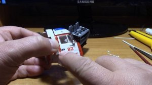 Cборка модели пожарного автомобиля КАМАЗ 43253 АЦ 40 AVD models