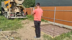 Готовим фундамент под сарай из ракушняка,