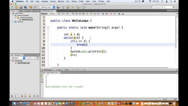 while loops in Java смотреть онлайн