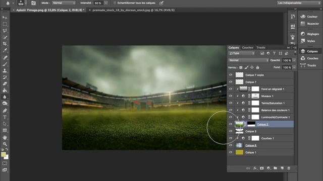 Photoshop Tutorial | Football Wallpaper смотреть онлайн