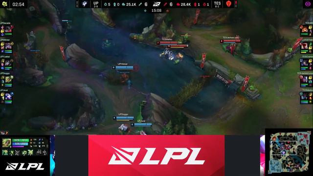 UP vs TES - Game 2 | Week 6 Day 7 LPL Spring 2024 | Ultra Prime vs Top Esports G2 смотреть онлайн
