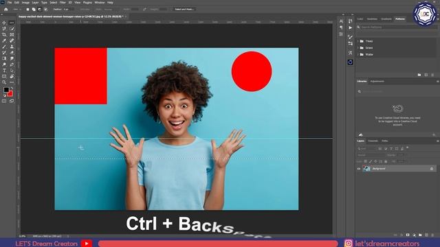 How to use Rectangular Marquee Tool in Photoshop 2022 Class 2 | LET'S Dream Creators смотреть онлайн