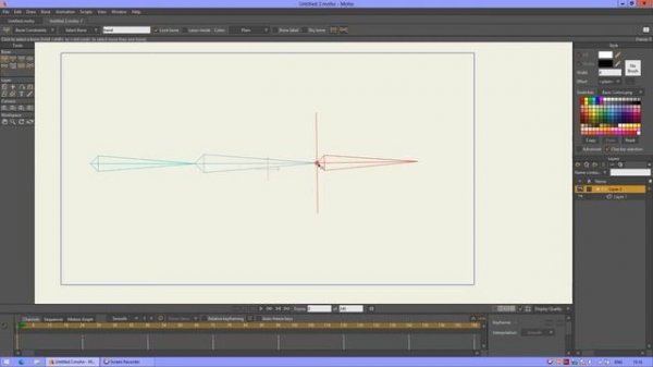 MOHO 7.07.3 LAYERS - SELECT BONE (Anime Studio/MOHO_PRO) урок moho12 кости