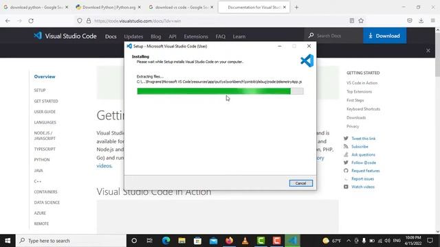 visual studio python | how to run python in visual studio code | run python in vs code. смотреть онлайн