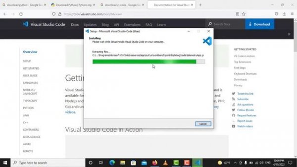 visual studio python | how to run python in visual studio code | run python in vs code.