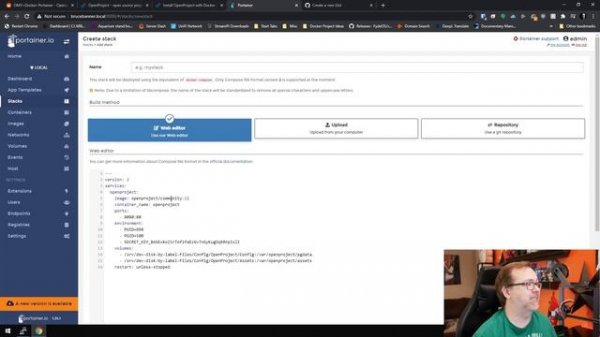 Install OpenProject In Docker
