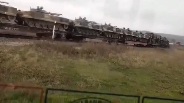 Переброска военной техники в Крым